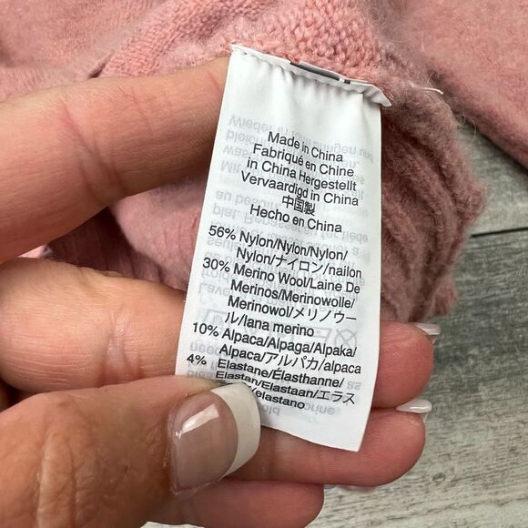 Madewell Marino wool blend mock neck sweater - Picture 9 of 9